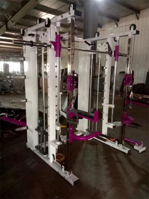 Home Gym Station Multi Functional Power Cable Crossover for Bodybuilding and Squat Rack