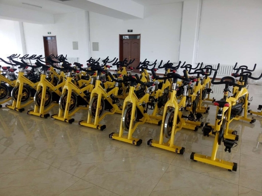 Steel Two Layer Electrostatic Powder Coating Surface Indoor Bike for Cardio Exercise
