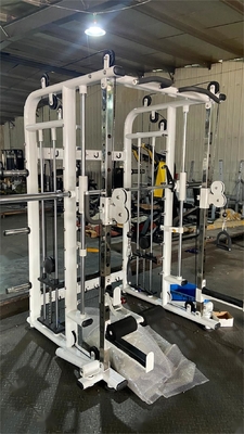 Unisex Sport Training Multi Functional Station for Chest Leg Curl Press Squat Power Rack