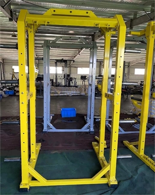 Half Cage Bench Press Smith Machine Multifunctional Gym Rack with Dumbbell Function