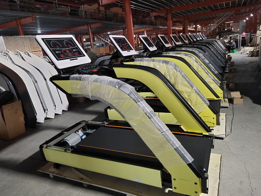 Wireless Heart Rate Test Commercial Treadmill for Electric Driving Type Gym Exercise