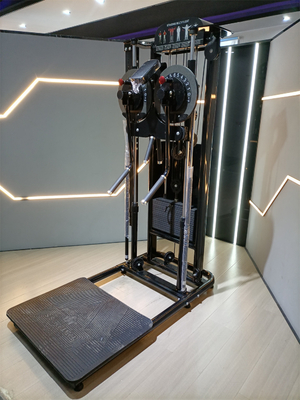 Medium Loader Standing Gym Fitness Machine with Pin Load Selection 1400*760*1960 mm