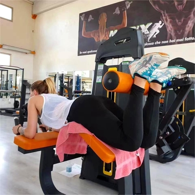 1500*1200*1750mm Pin Loaded Strength Machine for Prone Leg Curl and Seated Leg Exercise