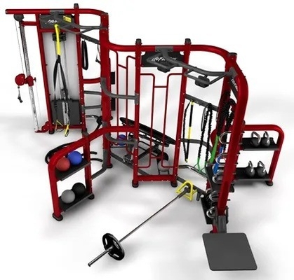 Eight-Door Comprehensive Trainer for Glute Machine Fitness Equipment Gym Exercise
