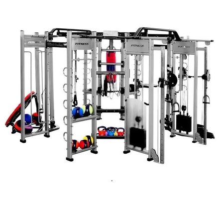 Eight-Door Comprehensive Trainer for Glute Machine Fitness Equipment Gym Exercise