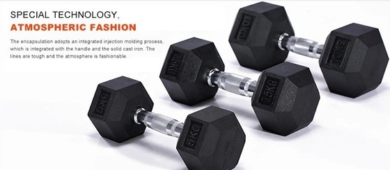 Commercial 20KG Hex Rubber Dumbbell The Ultimate Choice for Fitness Enthusiasts