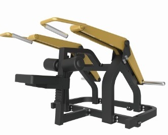 Commercial Seated Triceps Arm Exerciser Plate Loaded Machine with 1025*1760*940mm Size
