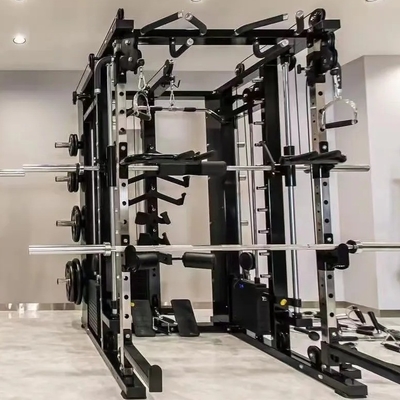 2200*1500*2200 Home Gym Multi Station Power Cage Squat Rack Weightlifting Smith Machine
