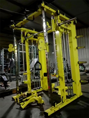 2200*1500*2200 Home Gym Multi Station Power Cage Squat Rack Weightlifting Smith Machine
