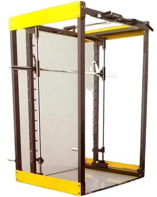 Gender-Neutral Gym Rack Multifunction Training with Foldable Squat Rack and Barbell Bar