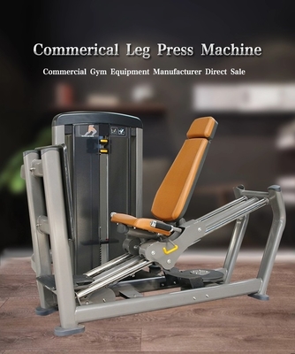 Metal Construction Medium Loader Steel Seated Leg Press Gym Machine for Strength Training