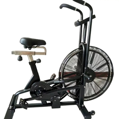 Intense Cardio Training with Befreeman Commercial Air Bike in Gary/red/black/yellow