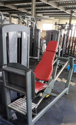 Metal Construction Medium Loader Steel Seated Leg Press Gym Machine for Strength Training