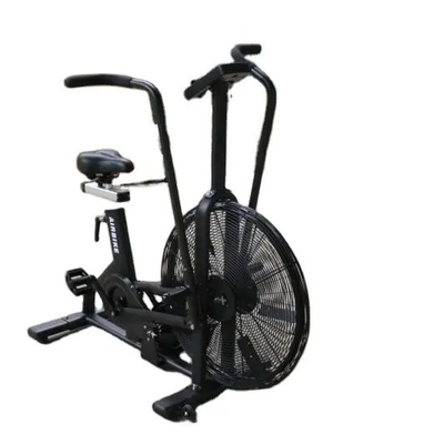 Intense Cardio Training with Befreeman Commercial Air Bike in Gary/red/black/yellow