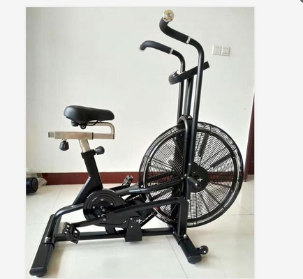 Intense Cardio Training with Befreeman Commercial Air Bike in Gary/red/black/yellow