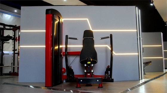 3.0 Mm Tube Thickness Steel Chest Press Gym Machine for Medium Loader Fitness Equipment