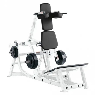 V-Squat Glutes Quadriceps Multifunction Leg Press Hack Squat Machine with Medium Loader