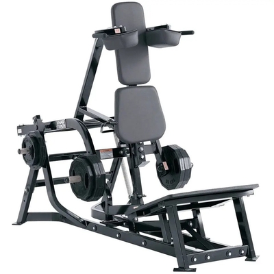 V-Squat Glutes Quadriceps Multifunction Leg Press Hack Squat Machine with Medium Loader
