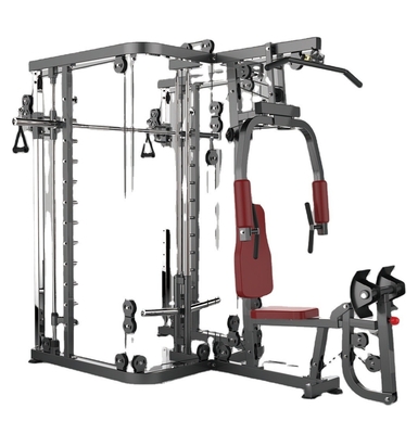 Power Training Exercise All-in-One Multifunction Trainer with Power Rack Smith Machine