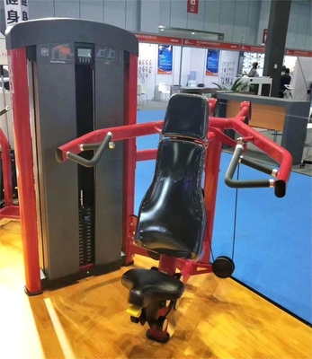 Pin Load Selection Medium Loader Gym Shoulder Press Machine for Commercial Custom Logo