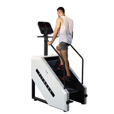 Training TIG Welding Steel Climbing Gym Equipment with Speed Adjustable Stair Trainer