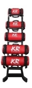 Functional Trainer Power Rack Home Gym Fitness Equipment Strength Training Power Bags