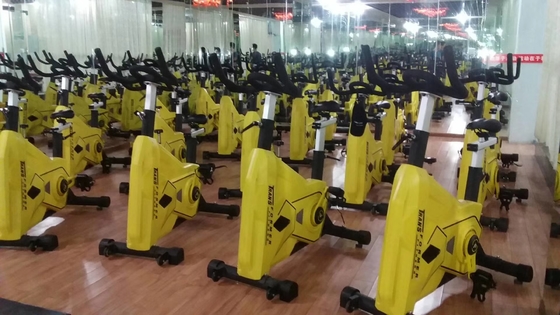 NO Foldable Steel Indoor Cycle Exercise Machine for Professional Spinning Workout