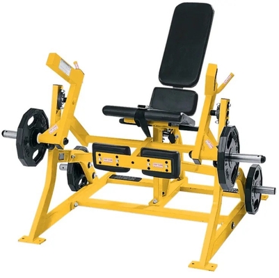 Medium Loader Iso Lateral Leg Curl Extension Adjustable Weights for Strength Training