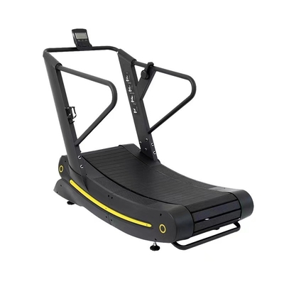 Curved Design Treadmill for Cardio Workout Self-Generating and Max. User's Weight 200kg