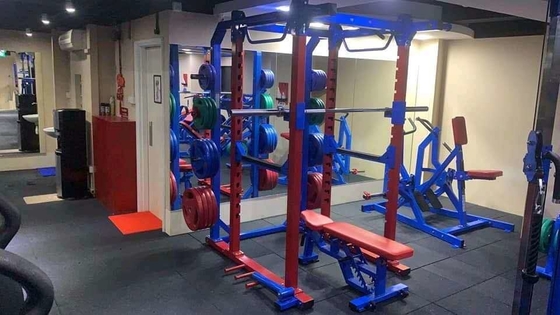 Befreeman Cross Fitness Gym Equipment Power Full Squat Rack with Weighting Platform