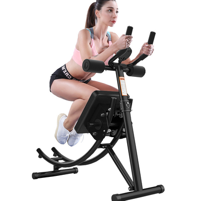 Logo Customizable Ab Coaster Crunch Machine for Seated and Oblique Abdominal Workouts