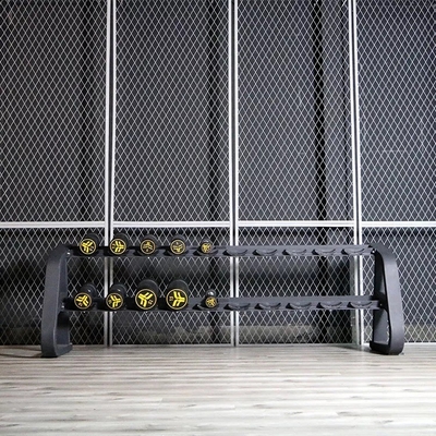 Indoor Dumbbell Rack for Weight Training Cable Weight Stacks Drive Fitness Equipment