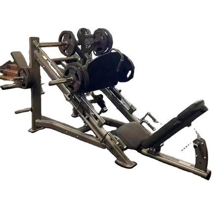 Steel Leg Strength Trainer with Squat Plate Leg Press Machine Commercial Gym Equipment