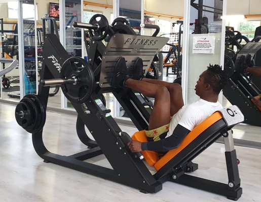 Heavy Duty Compact Leg Press Machine for Commercial Strength Training 2170*1610*1260