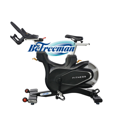 Two Layer Electrostatic Powder Coating Indoor Cycling Spinning Bike with Magnetic Resistance
