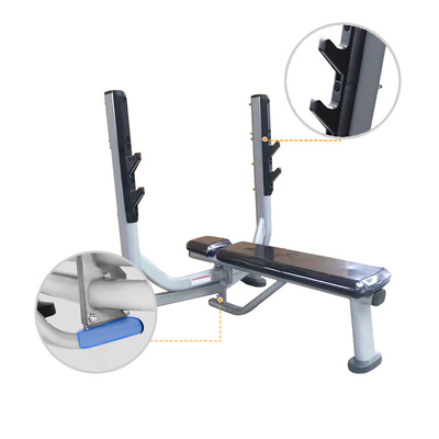 Customized Logo Availabled Flat Steel Bench for Gym Center Medium Loader Weight Bench