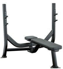 Customized Logo Availabled Flat Steel Bench for Gym Center Medium Loader Weight Bench
