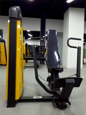 Commercial Gym Equipment Adjustable Steel Q235 Seated Chest Press for Strength Training