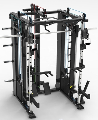Multi Smith Machine for Strength Training Commercial Gym Equipment 3D Power Rack