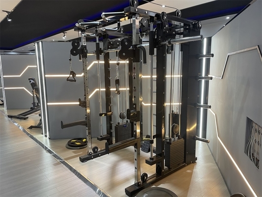 Multi Smith Machine for Strength Training Commercial Gym Equipment 3D Power Rack