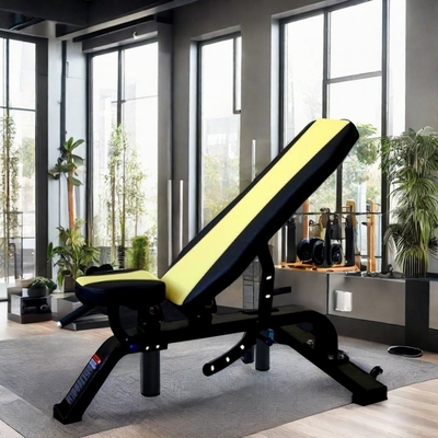 Indoor Gym Equipment Commercial Adjustable Weight Bench Press with Metal Material