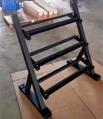 Unisex Three-Layer Dumbbell Rack for Strength Training in Living Room Fitness Centers