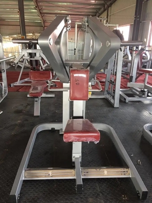 Gym Chest Shoulder Exercise Plate Loaded Back Extension Lat Pull Down Seated Low Row