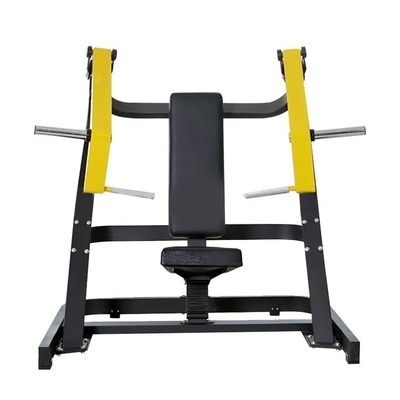 Steel Plate Loaded Seated Incline Chest Press for Strength Training Exercise Function