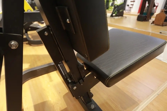 Steel Plate Loaded Seated Incline Chest Press for Strength Training Exercise Function