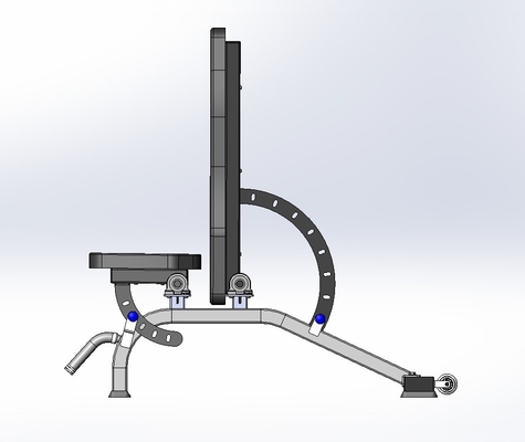 Medium Loader Commercial Gym Equipment Weight Bench Super Adjustable Bench 1500*600*800mm