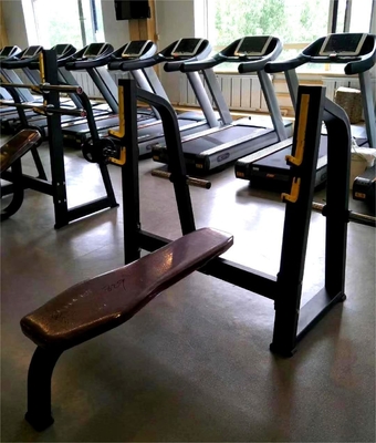 Steel Medium Loader Fitness Equipment Shoulder Chest Press with Flat Weight Bench