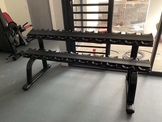 Home Gym Fitness Equipment Dumbbell Storage Rack with Optional Selectable Frame Color