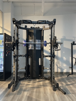 Optional Selectable Frame Color Strength Training Smith Machine with Cable Cross Over