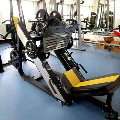 Indoor Gym Equipment 45 Degree Leg Press Plate Loaded Machine for Strength Training